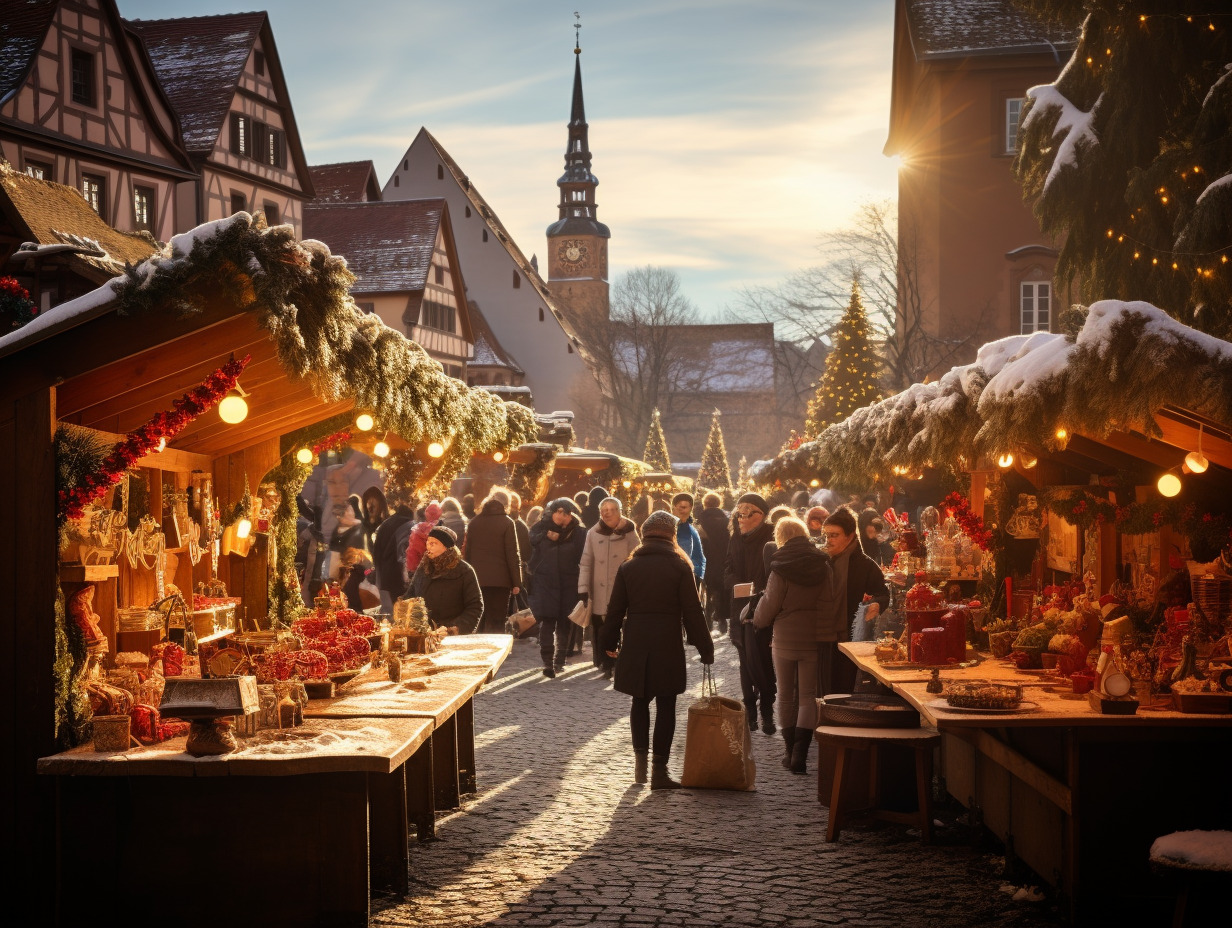 marché de noël thann 2023 : découvrez les festivités et artisanat local - marché de noël