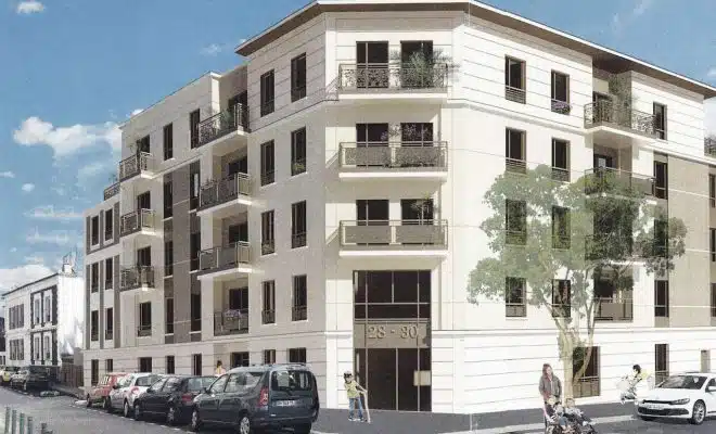 Projet immobilier avec appartements